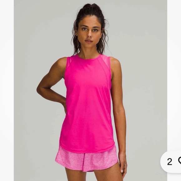 Lululemon Athletica Sculpt Tank II in Sonic Pink Size 8. - Picture 2 of 7
